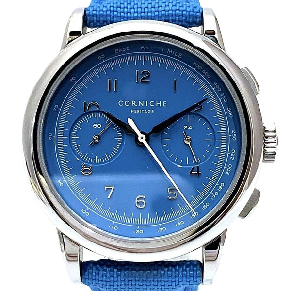 Corniche Heritage Stainless Steel Chronograph