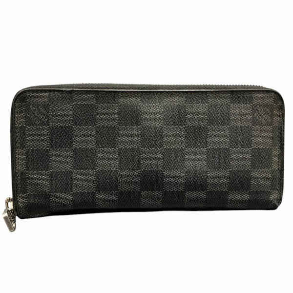 Louis Vuitton Zippy Wallet Damier Graphite Long Wallet