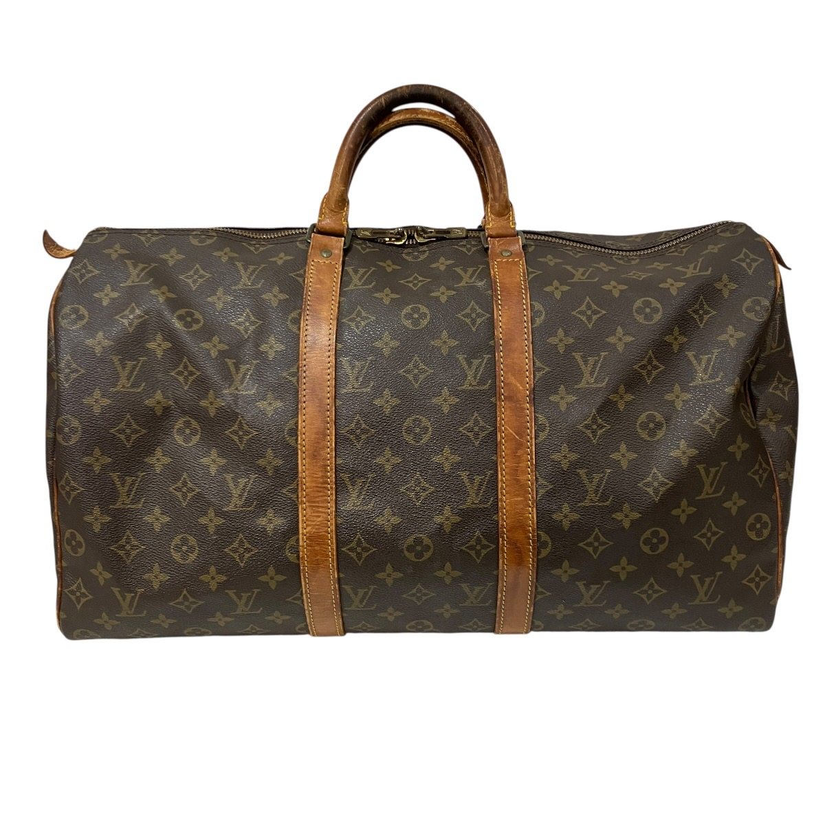 Louis Vuitton Keepall50 Monogram Boston Bag