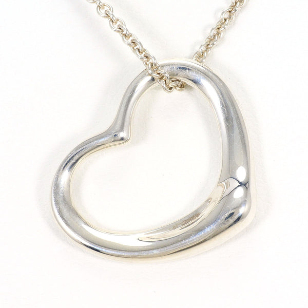 Tiffany&Co. Open Heart Silver Necklace