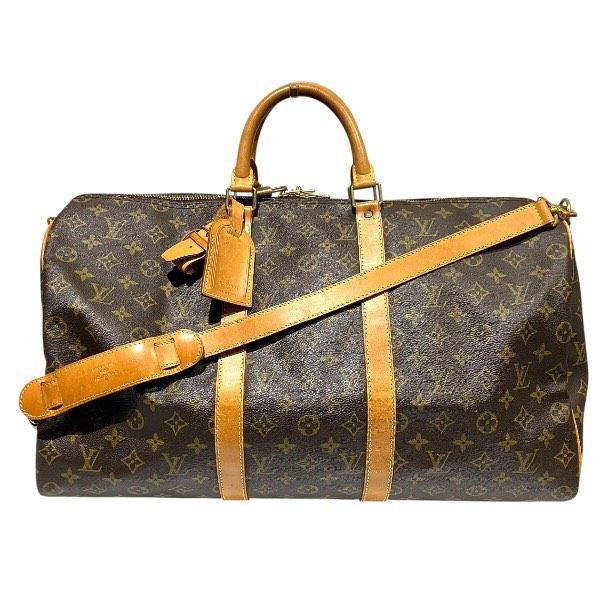 Louis Vuitton Keepall Bandouliere Monogram Boston Bag
