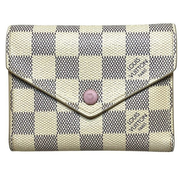 Louis Vuitton Portefeuille Victorine Damier Azur Wallet