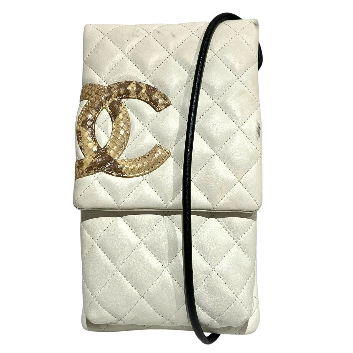 Chanel Cambon Line Lambskin Shoulder Bag
