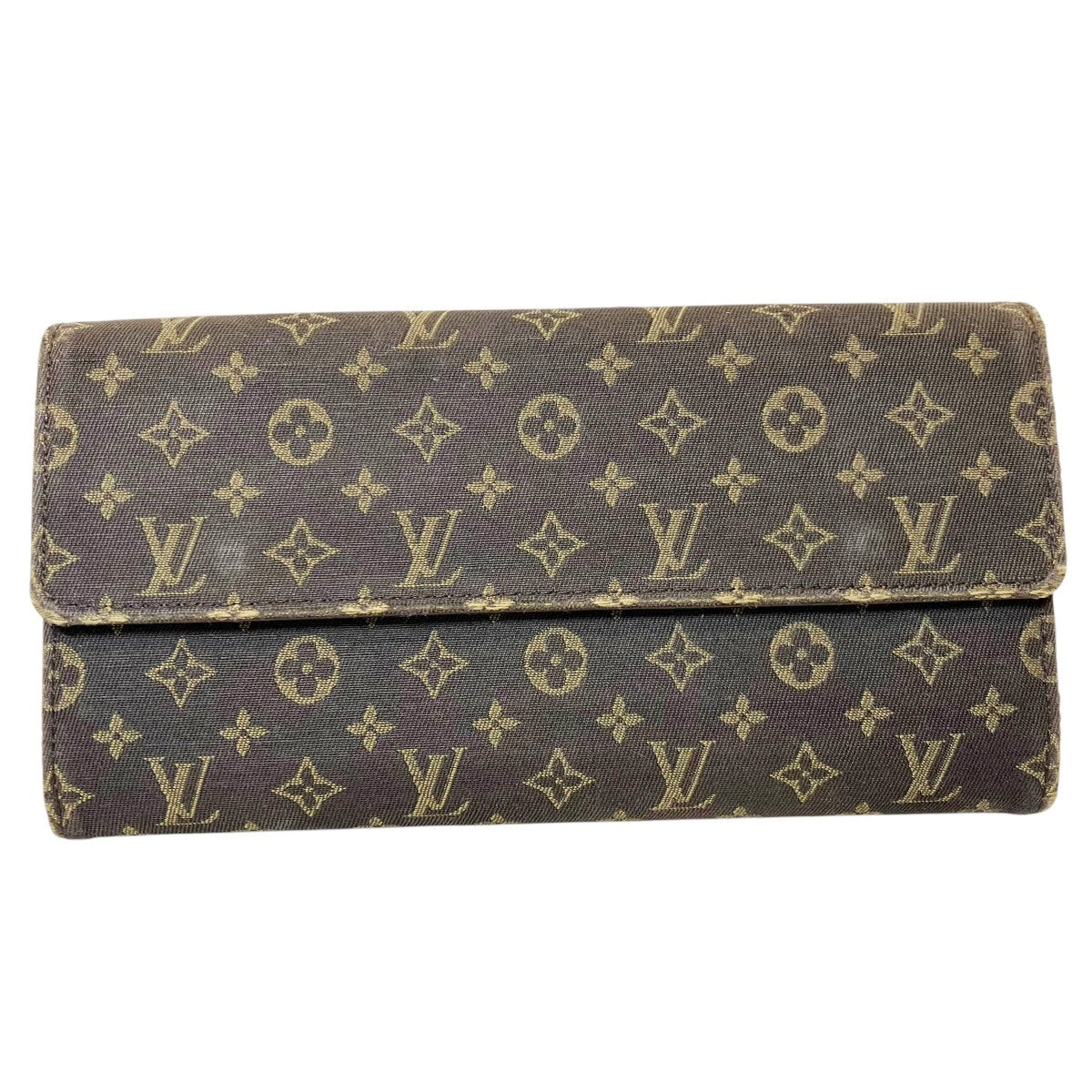 Louis Vuitton Portefeuille Sarah Monogram Mini Lin Long Wallet