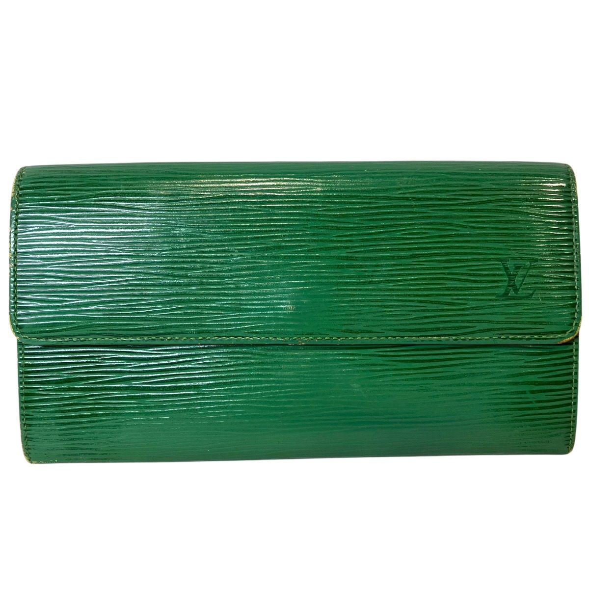 Louis Vuitton Pochette Porte Monnaie Credit Leather Long Wallet