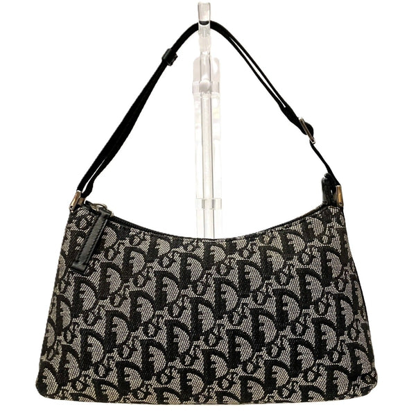 Dior Trotter Canvas Leather Shoulder Bag