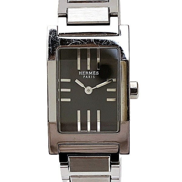 Hermes Tandem Stainless Steel Watch