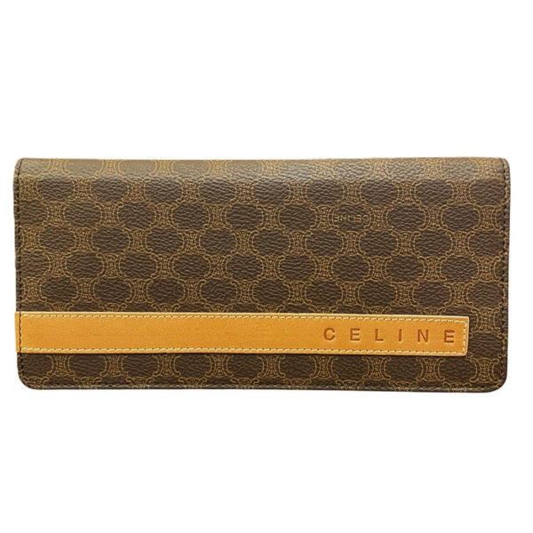 CELINE Macadam PVC Long Wallet