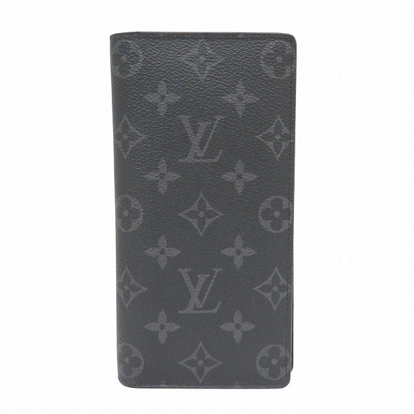 Louis Vuitton Porte Feuille Brazza Monogram Eclipse Wallet
