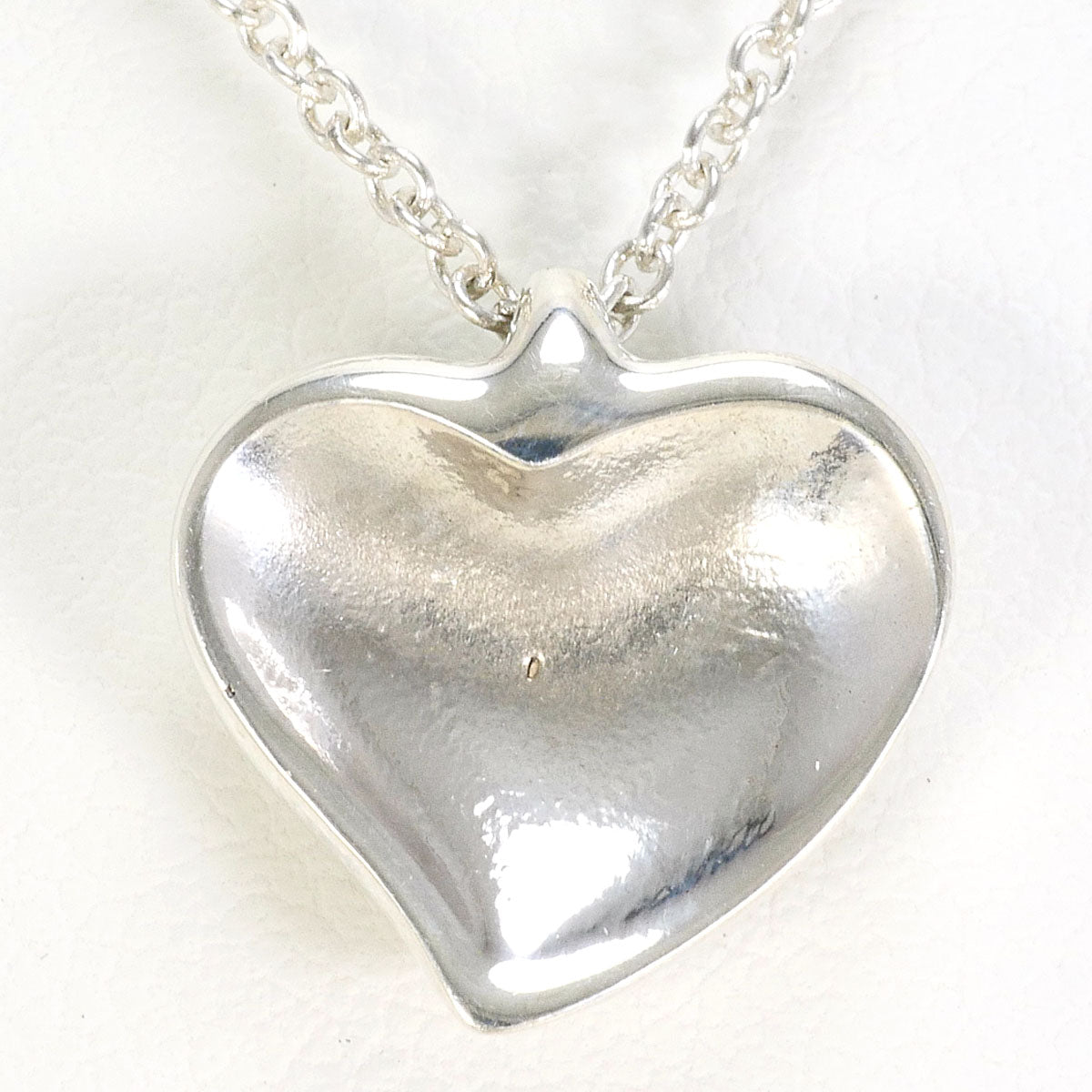 Tiffany Curved Heart Silver 925 Necklace