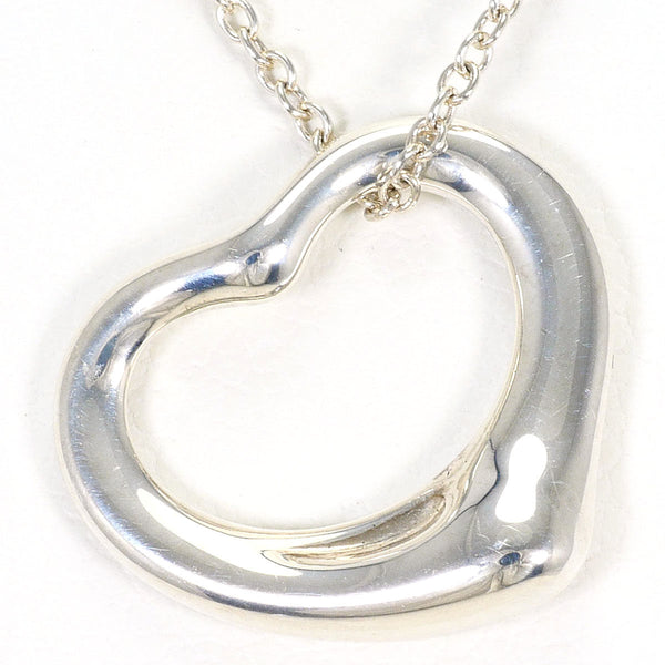 Tiffany&Co. Open Heart Silver Necklace