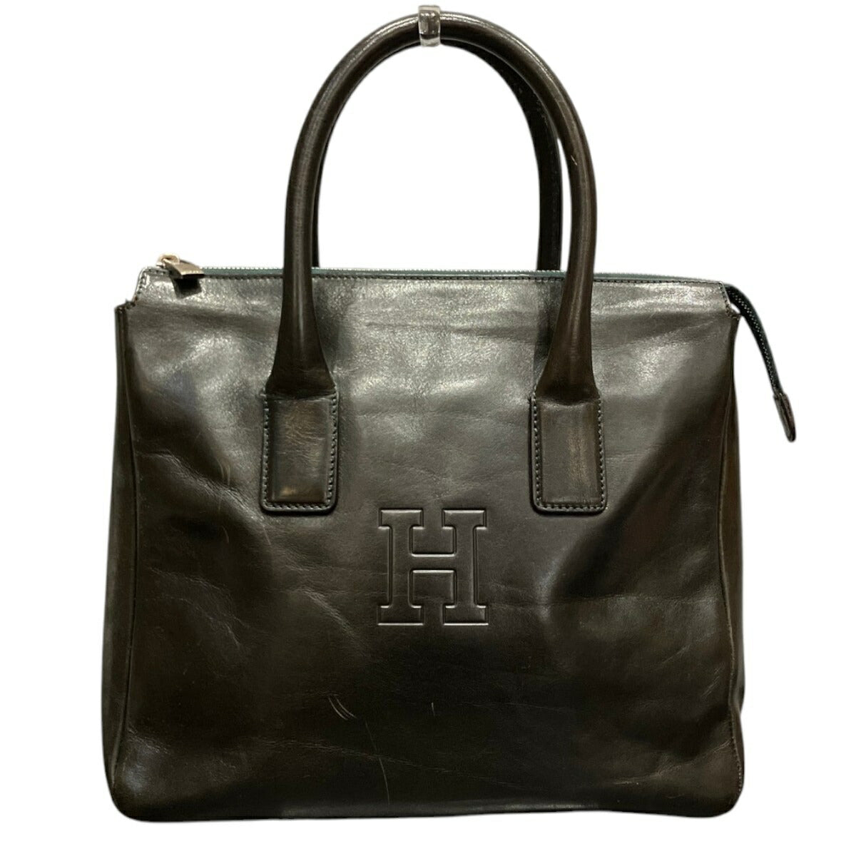 HIROFU Leather Handbag