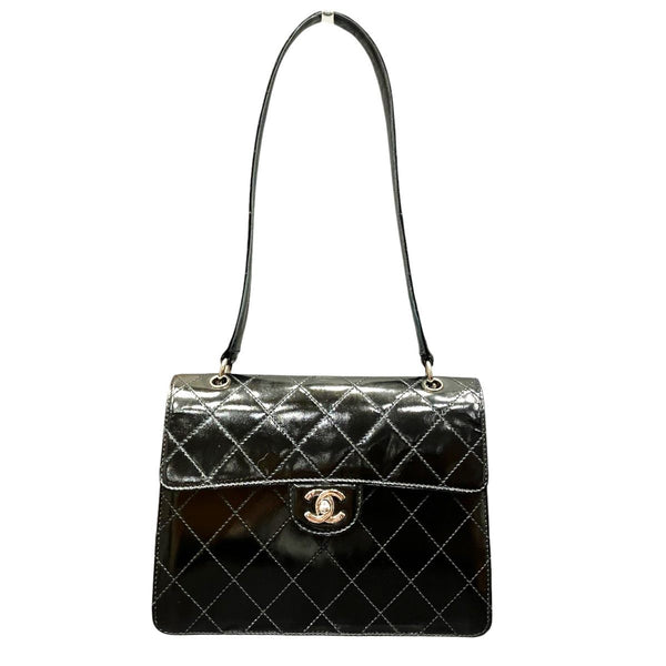 Chanel Patent Leather Shoulder Bag