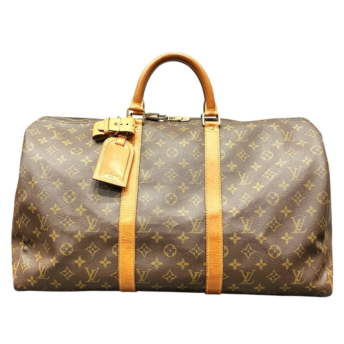 Louis Vuitton Keepall 50 Monogram Boston Bag