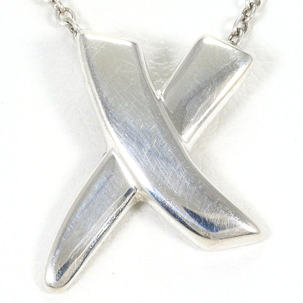 Tiffany & Co. Kiss Silver Necklace