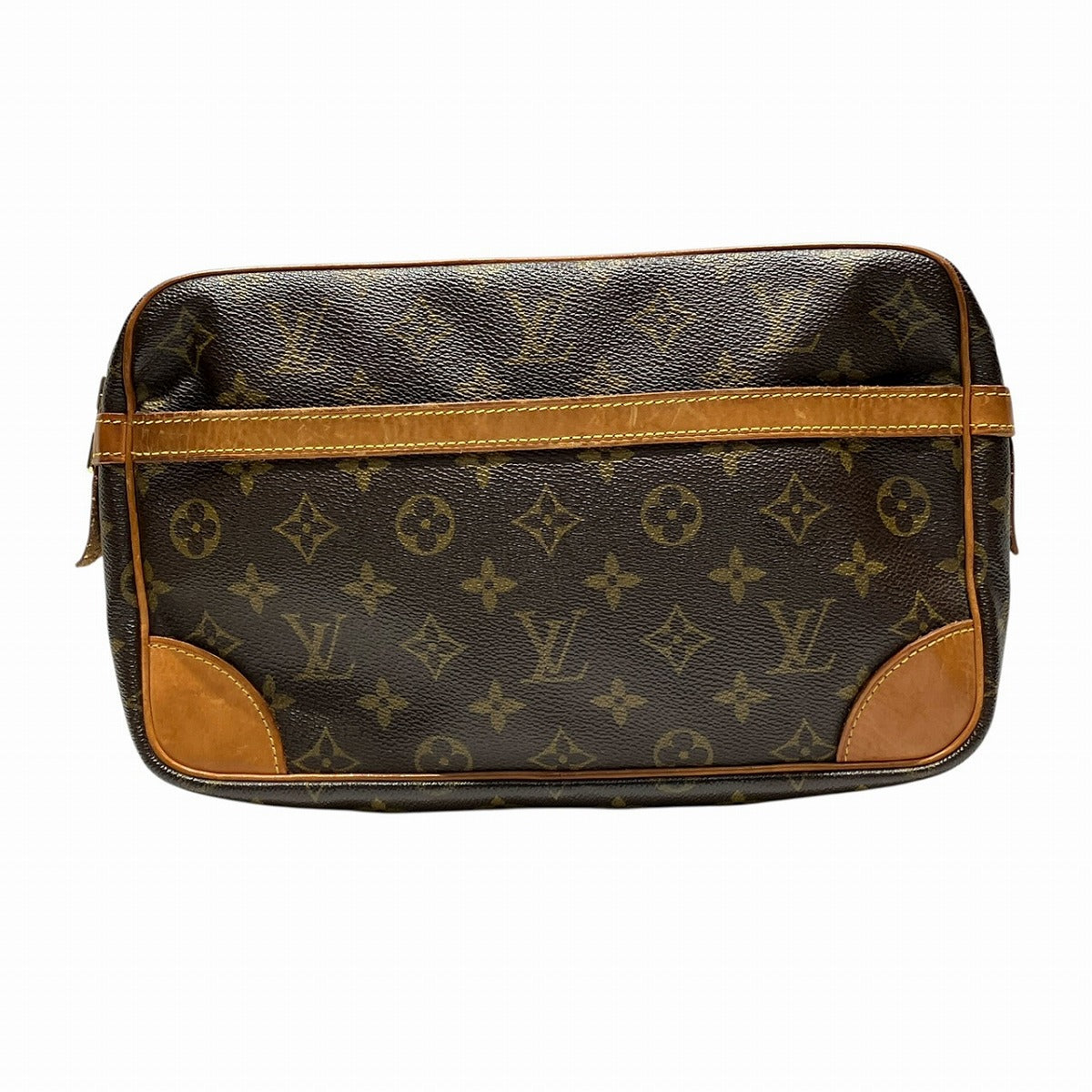 Louis Vuitton Compiegne Monogram Toile Clutch Bag