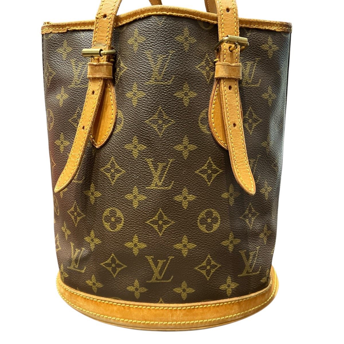 Louis Vuitton Petit Bucket Monogram Tote Bag
