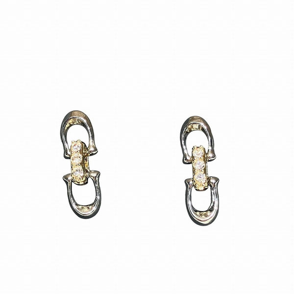 COACH Linked Signature Earrings