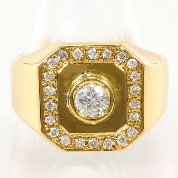 Au750 Diamond Ring