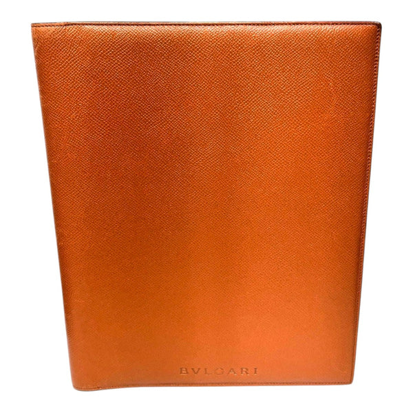 Bvlgari Leather Notebook Cover