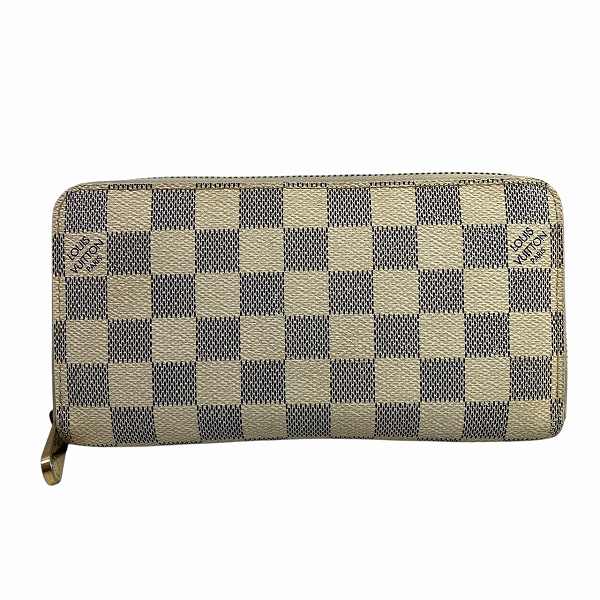 Louis Vuitton Zippy Wallet Damier Azur Long Wallet