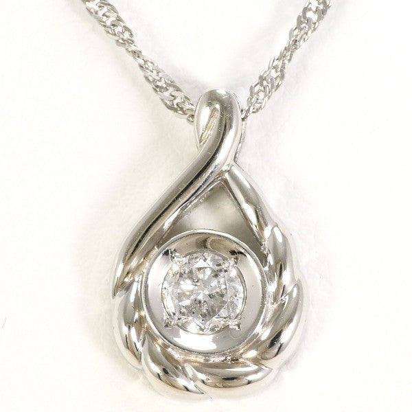 Platinum PT900 PT850 Diamond Necklace