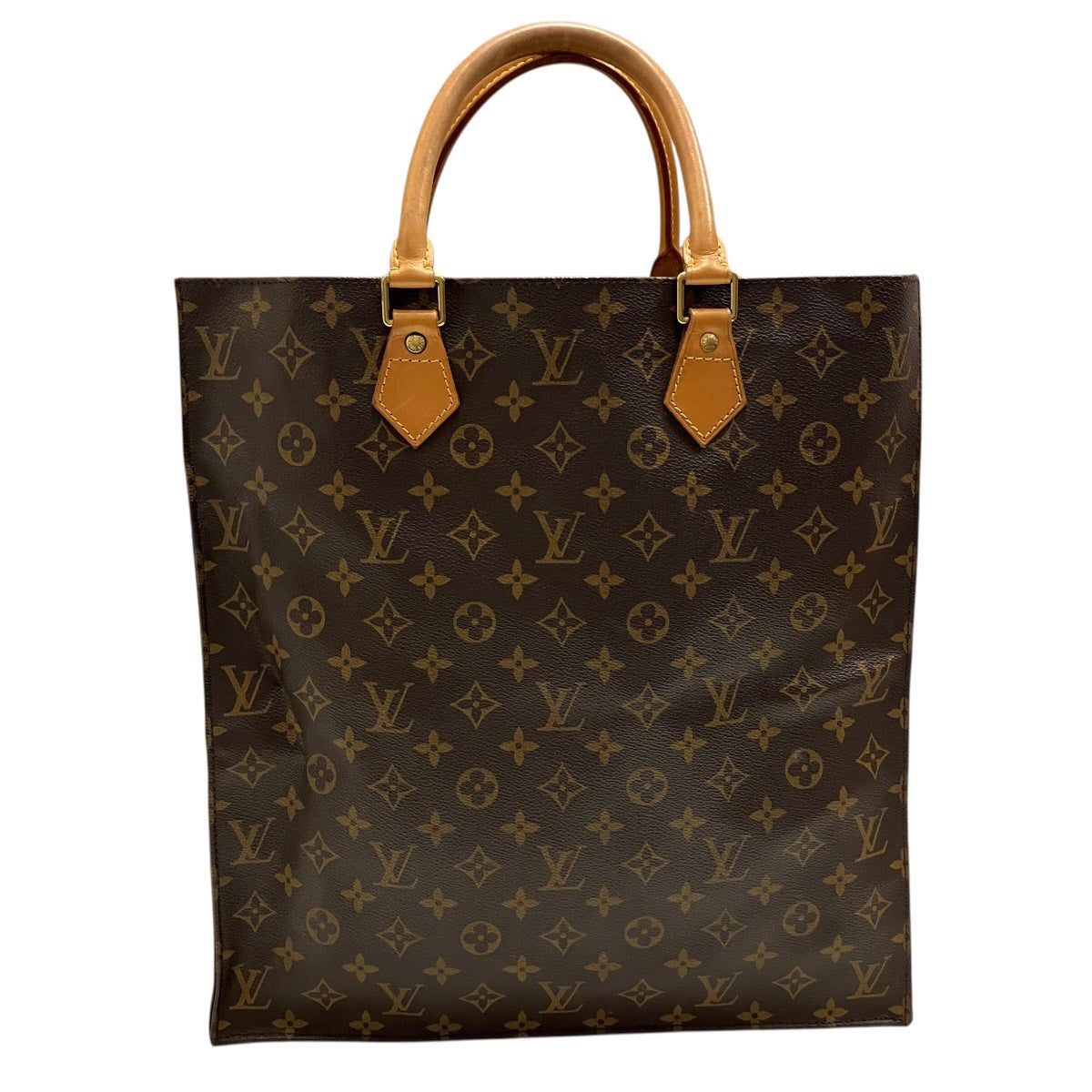 Louis Vuitton Sac Plat Monogram Tote Bag