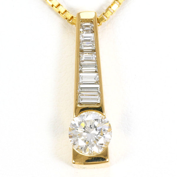 Au750 Diamond Necklace