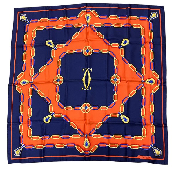 Cartier Must Silk Scarf