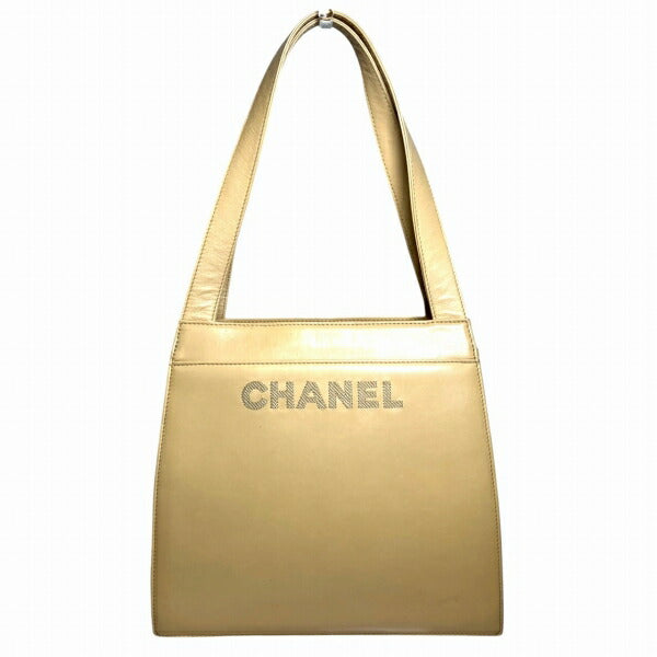 Chanel Lambskin Shoulder Tote Bag