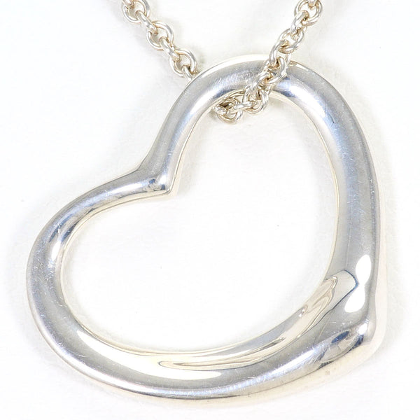 Tiffany&Co. Open Heart Silver Necklace
