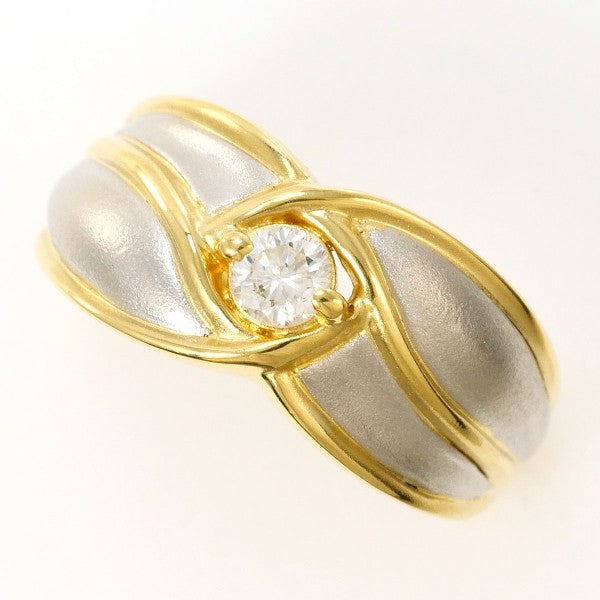Platinum Au750 Diamond Ring