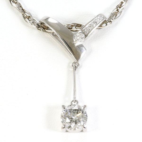 Platinum Diamond Necklace