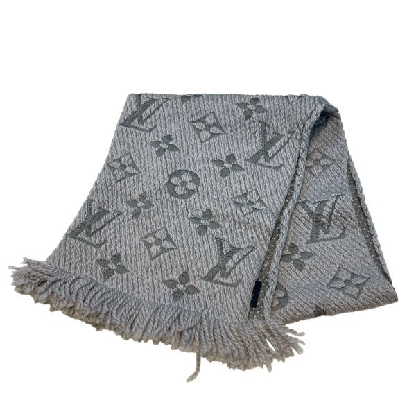 Louis Vuitton Echarpe Logomania Wool Silk Scarf