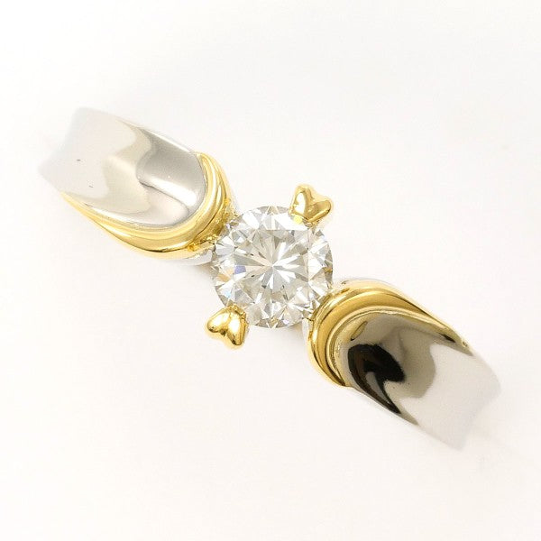 Platinum Au750 Diamond Ring