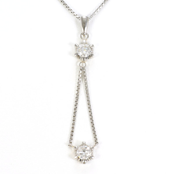 Pt950 Pt850 Diamond Necklace