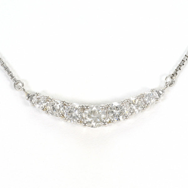PT850 Platinum Diamond Necklace