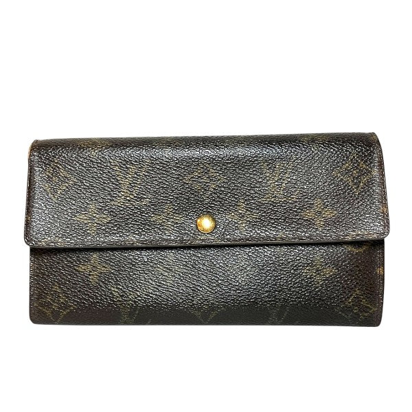 Louis Vuitton Pochette Portemonnaie Credit Monogram Long Wallet