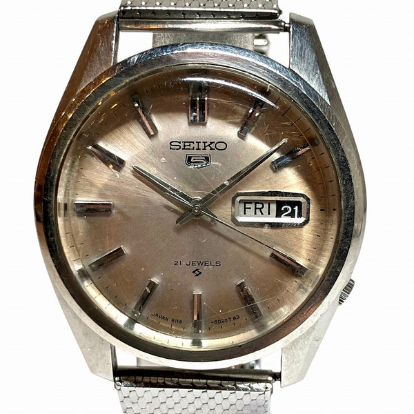 Seiko Automatic Stainless Steel Wristwatch