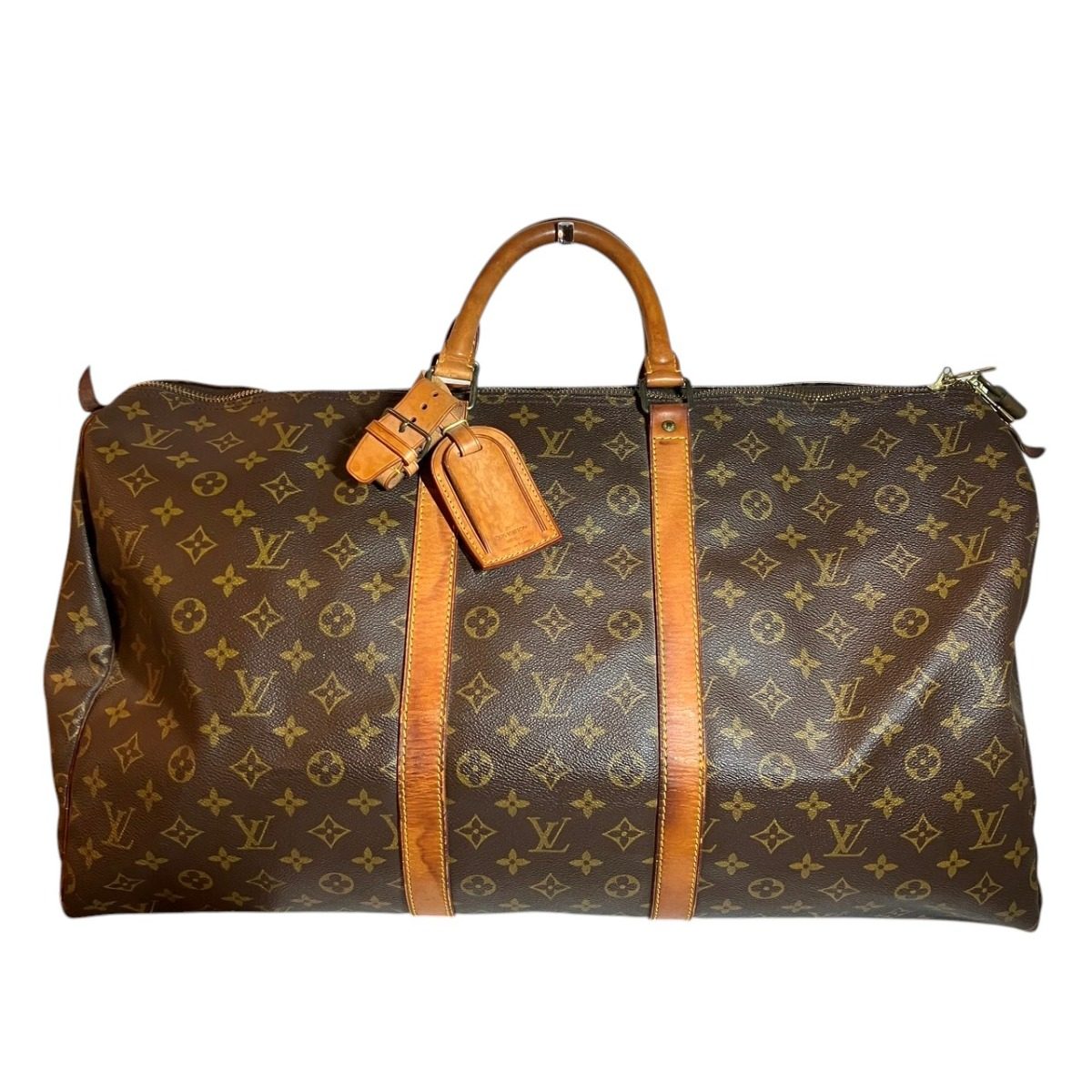 Louis Vuitton Keepall55 Monogram Boston Bag