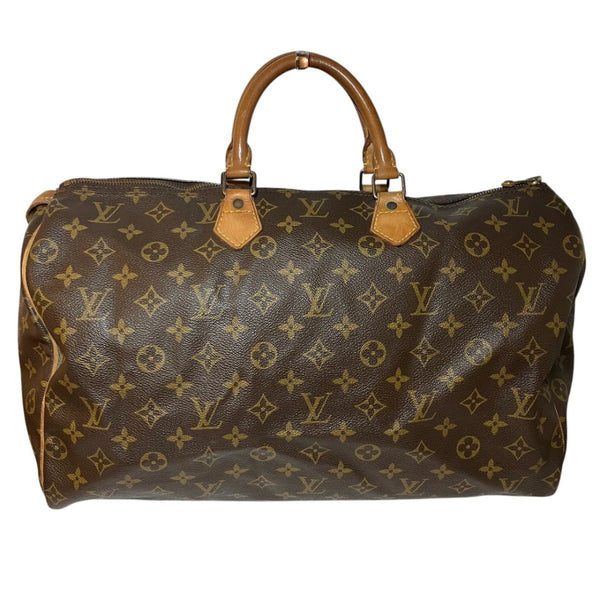 Louis Vuitton Speedy 40 Monogram Boston Bag
