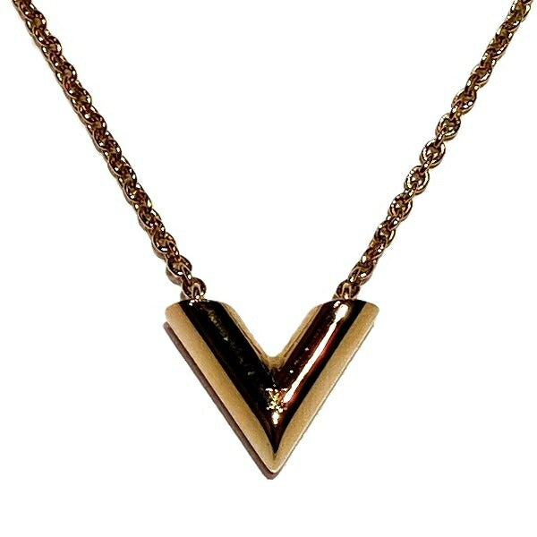 Louis Vuitton Essential V Necklace – LuxUness