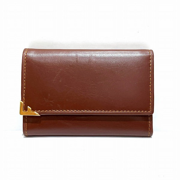 Ferragamo 6 Key Case Leather Key Case
