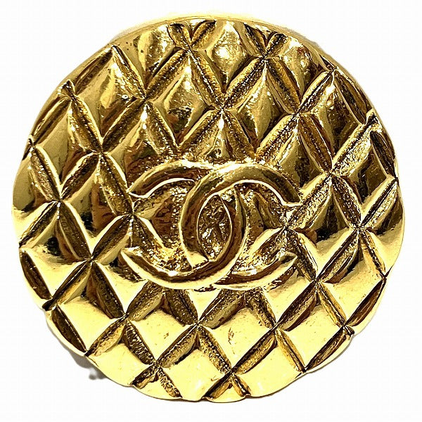 Chanel Matelasse Coco Mark Brooch