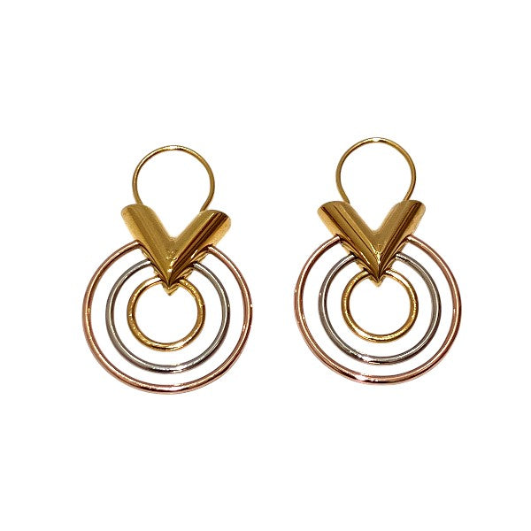 Louis Vuitton Essential V Trio Earrings