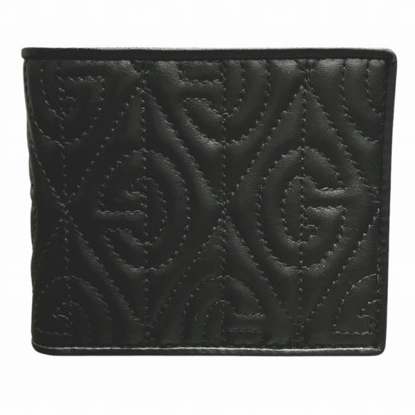 Gucci G Rhombus Leather Wallet