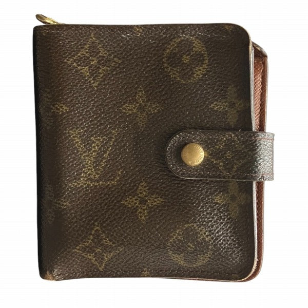 Louis Vuitton Compact Zip Monogram Wallet