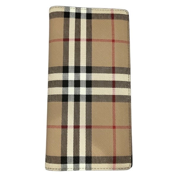 Burberry Leather Long Wallet
