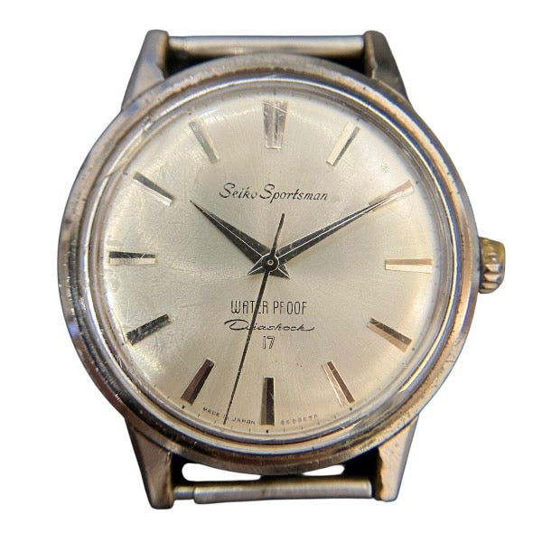 Seiko Sportsman Stainless Steel Mens