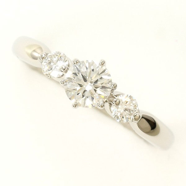 Pt900 Platinum Diamond Ring